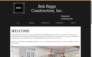 Bob Riggs Construction Inc website