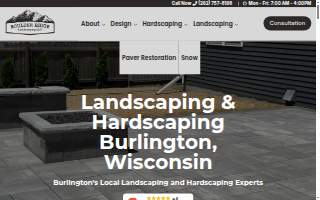 Boulder Ridge Landscaping website