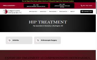 Comprehensive Orthopaedics, S.C website