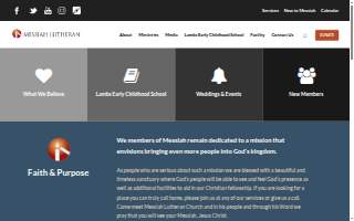 Messiah Christian Preschool website