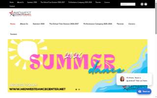 Midwest Dance Center website