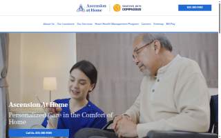 Ascension at Home together with Compassus website