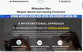 Mequon Speech and Learning Connection of Caledonia website