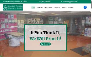 Schnabel Printing and Invitation Center website