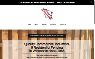 Statewide Fencing, Inc. of Caledonia website
