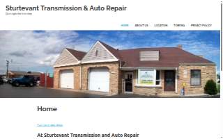 Sturtevant Transmission & Auto of Caledonia website