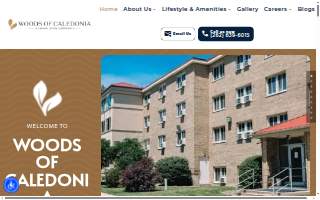 The Woods of Caledonia website