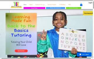 Back to the Basics Tutoring of Cedarburg website