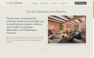 Becker-Gibeau Psychological Services website