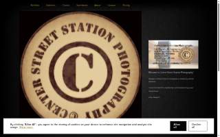Center Street Station Photography website