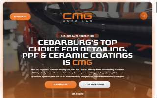 CMG Detailing website