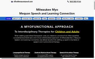 Mequon Speech and Learning Connection of Cedarburg website