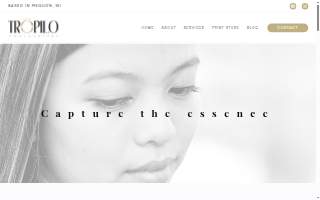 tropilo photography of Cedarburg website