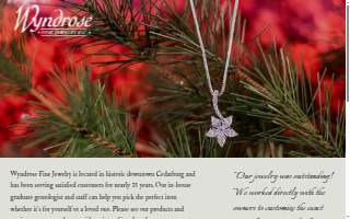 Wyndrose Fine Jewelry website