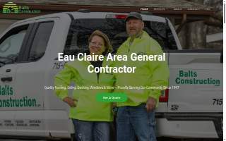 Balts Construction website