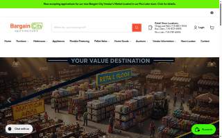 Bargain City Superstore Chippewa Falls website