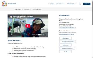 Chippewa Falls Head Start website