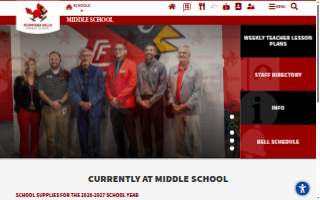 Chippewa Falls Middle School website