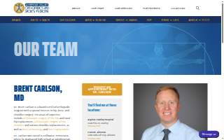 Chippewa Valley Orthopedics : Carlson Brent D MD website