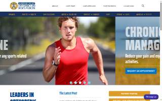 Chippewa Valley Orthopedics & Sports Medicine website