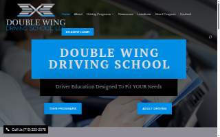 Double Wing Driving School LLC website