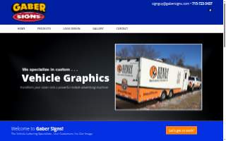 Gaber Signs LLC website