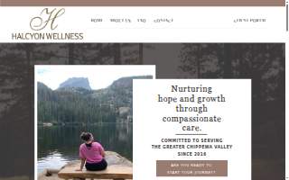 Halcyon Wellness LLC website