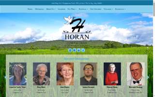 Horan Funeral Home website