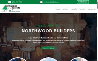 North Woods Roofing & Construction AE LLC website