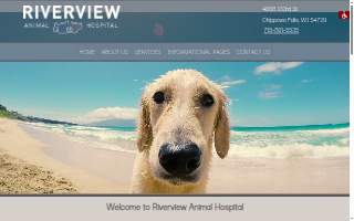 Riverview Animal Hospital website