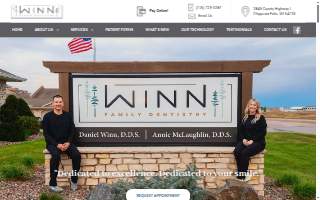 Winn Family Dentistry website