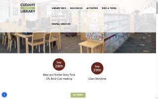 Cudahy Family Library website