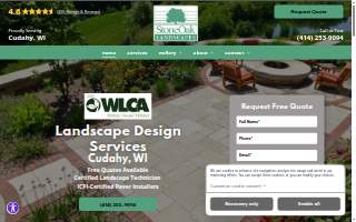 Stone Oak Landscapes LLC of Cudahy website