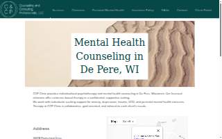CP Therapy Services website
