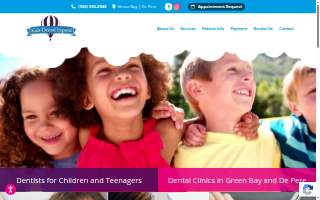 Kids Dental Experts website