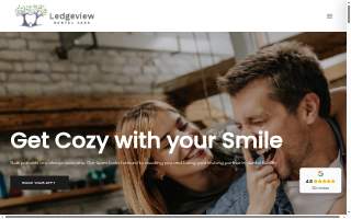 Ledgeview Dental Care - De Pere website