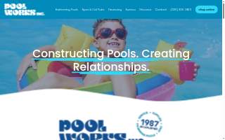 Pool Works Inc website