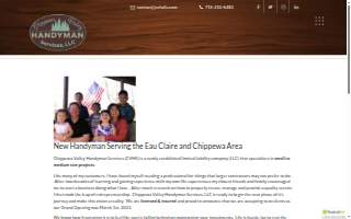 Chippewa Valley Handyman Services, LLC website