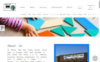Family Tree Eau Claire Center website