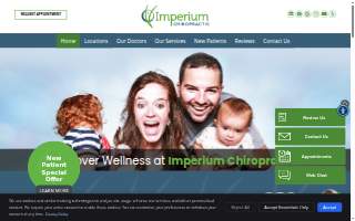 Imperium Chiropractic website
