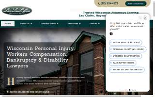 Lein Law Offices website