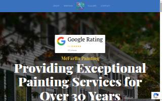 McFarlin Painting - House painter website