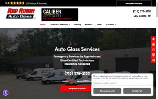 Red Robin Auto Glass LLC website