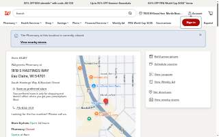 Walgreens website