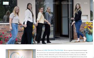 Lake Geneva Psychology, Inc; Dr. Amy Sosa, Dr. Christine Hanson, Dr. Sieanna Haakenson website