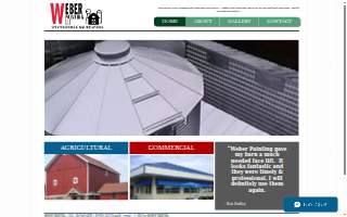 Weber Painting website