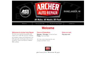 Auto Body website