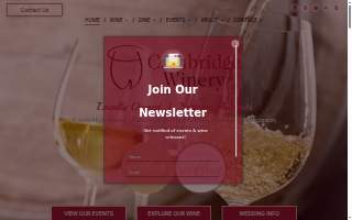 Cambridge Winery - Madison Tasting Room website