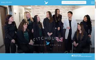 Fitchburg Springs Dental website