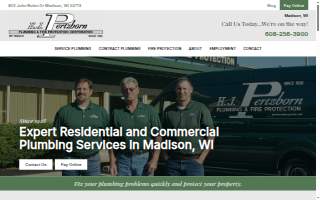 H.J. Pertzborn Plumbing and Fire Protection Corporation. website